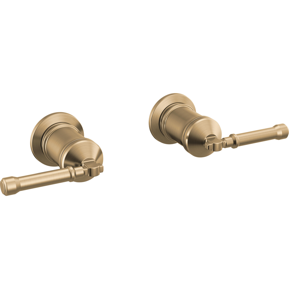 Delta H583CZ-PR Broderick Wall Mount Tub Filler Lever Handle Kit