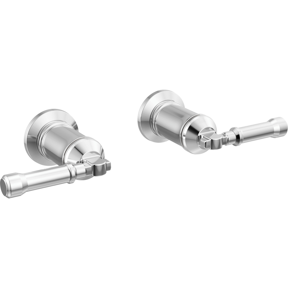 Delta H585-PR Broderick Wall Mount Bathroom Faucet Lever Handle Kit