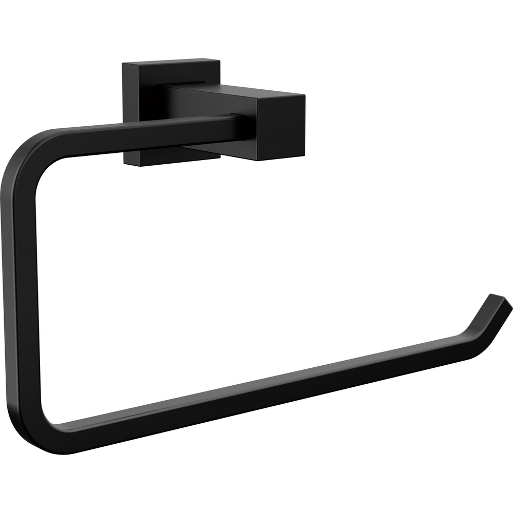 Delta IAO20846-BL Velum Towel Ring Black