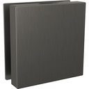Delta RP103310KSPR Square Steam Head Black Stainless