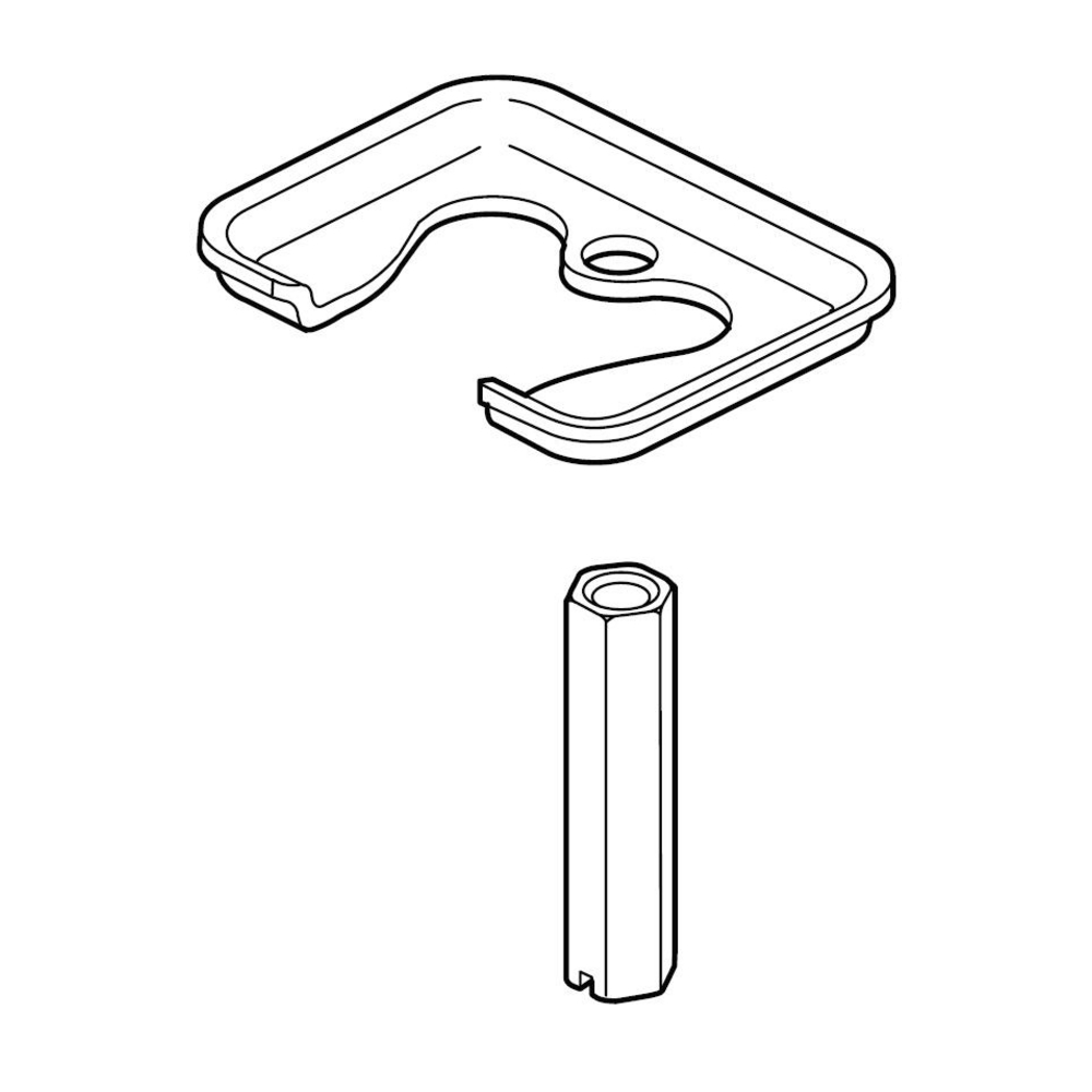 Delta RP71252 Nyla Mounting Hardware