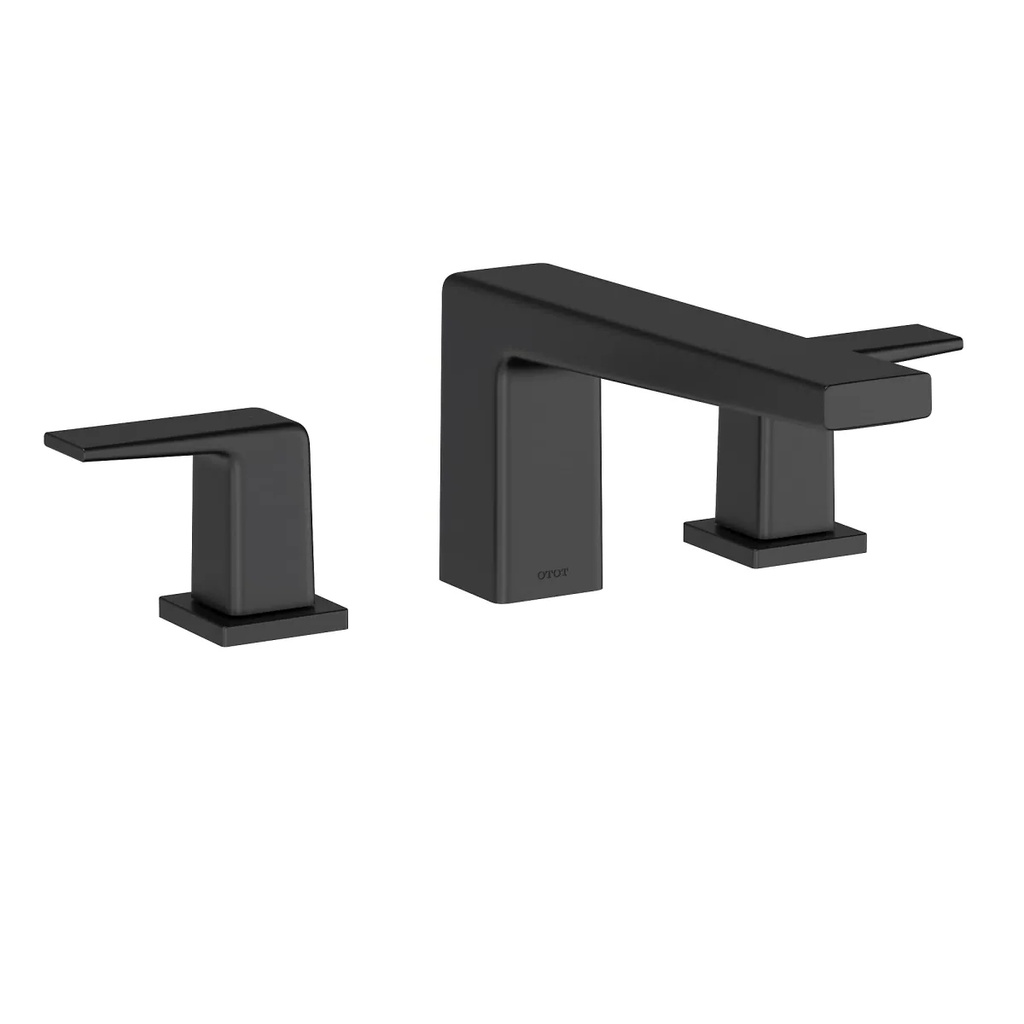 TOTO TBG10201U#MBL GB Three Hole Roman Tub Filler Trim Matte Black