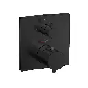 TOTO TBV02404U#MBL Thermostatic Mixing Valve with Two Way Diverter Trim Matte Black