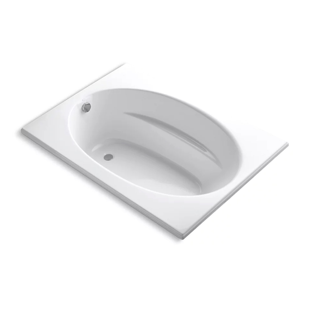 Kohler 1113-0 Windward 60" x 42" Drop-In Bath White