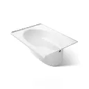 Kohler 1113-R-0 Windward 60" x 42" Alcove Bath Right Drain White