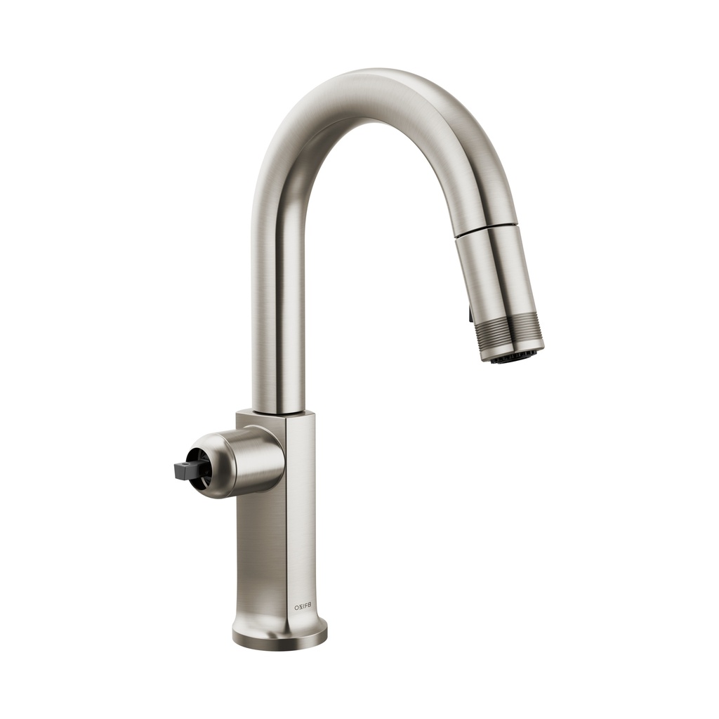 Brizo 63906LF-SSLHP-L Kintsu Pull-Down Prep Faucet Less Handle Lumicoat Stainless