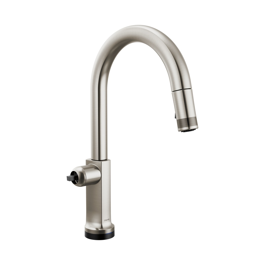 Brizo 64006LF-SSLHP-L Kintsu SmartTouch Pull-Down Faucet Less Handle Lumicoat Stainless