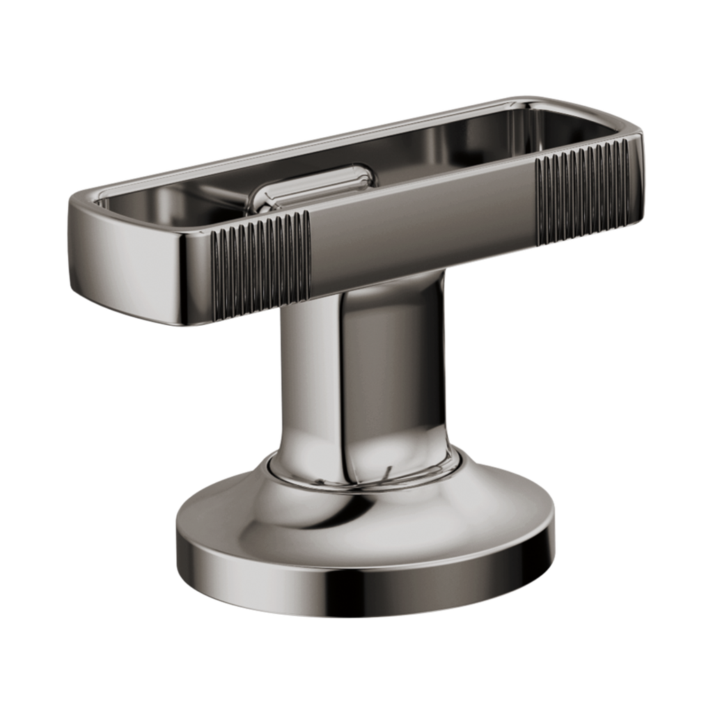 Brizo HK007-BNX-L Kintsu Widespread Faucet Knob Handle Kit Lumicoat Black Onyx