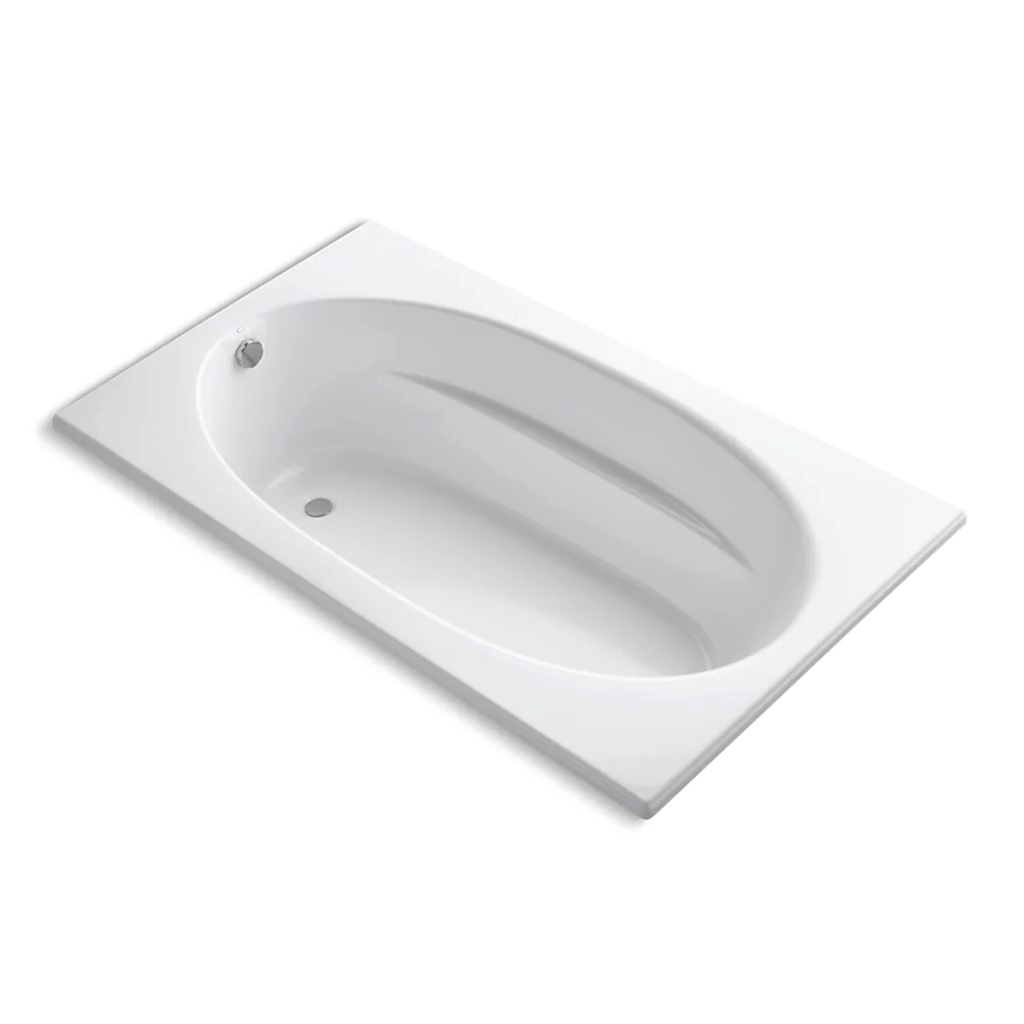 Kohler 1115-0 Windward 72" x 42" Drop-in Bath White