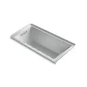 Kohler 1121-L-95 Underscore 60" x 30" Alcove Bath Left Drain Ice Grey