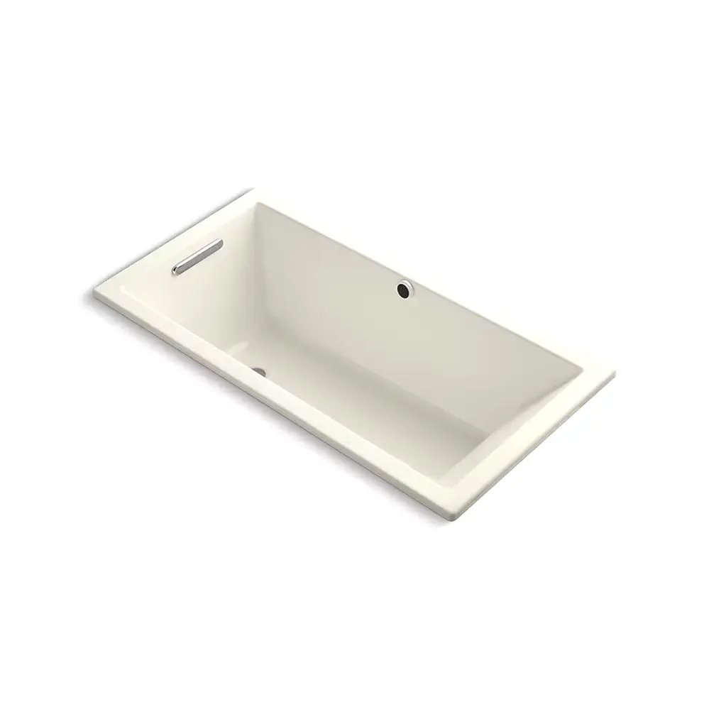 Kohler 1121-W1-96 Underscore 60" x 30" Drop-in Bath With Heated Surface Biscuit