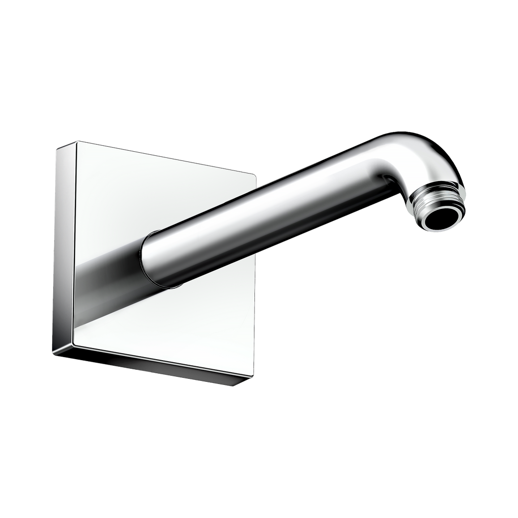 Hansgrohe 26430341 Axor Showerarm 9" Square Brushed Black Chrome