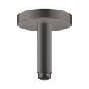 Hansgrohe 26432341 Axor Extension Pipe For Ceiling Mount 4" Brushed Black Chrome