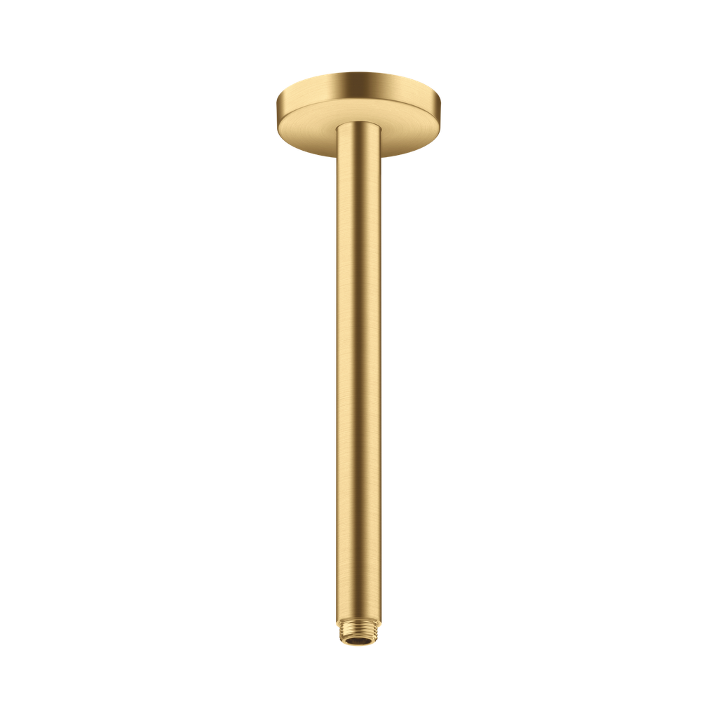 Hansgrohe 26433251 Axor Extension Pipe For Ceiling Mount 12" Brushed Gold Optic