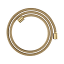 Hansgrohe 28259250 Axor Textile Hose With Cylindrical And Conical Nut 63" Brushed Gold Optic