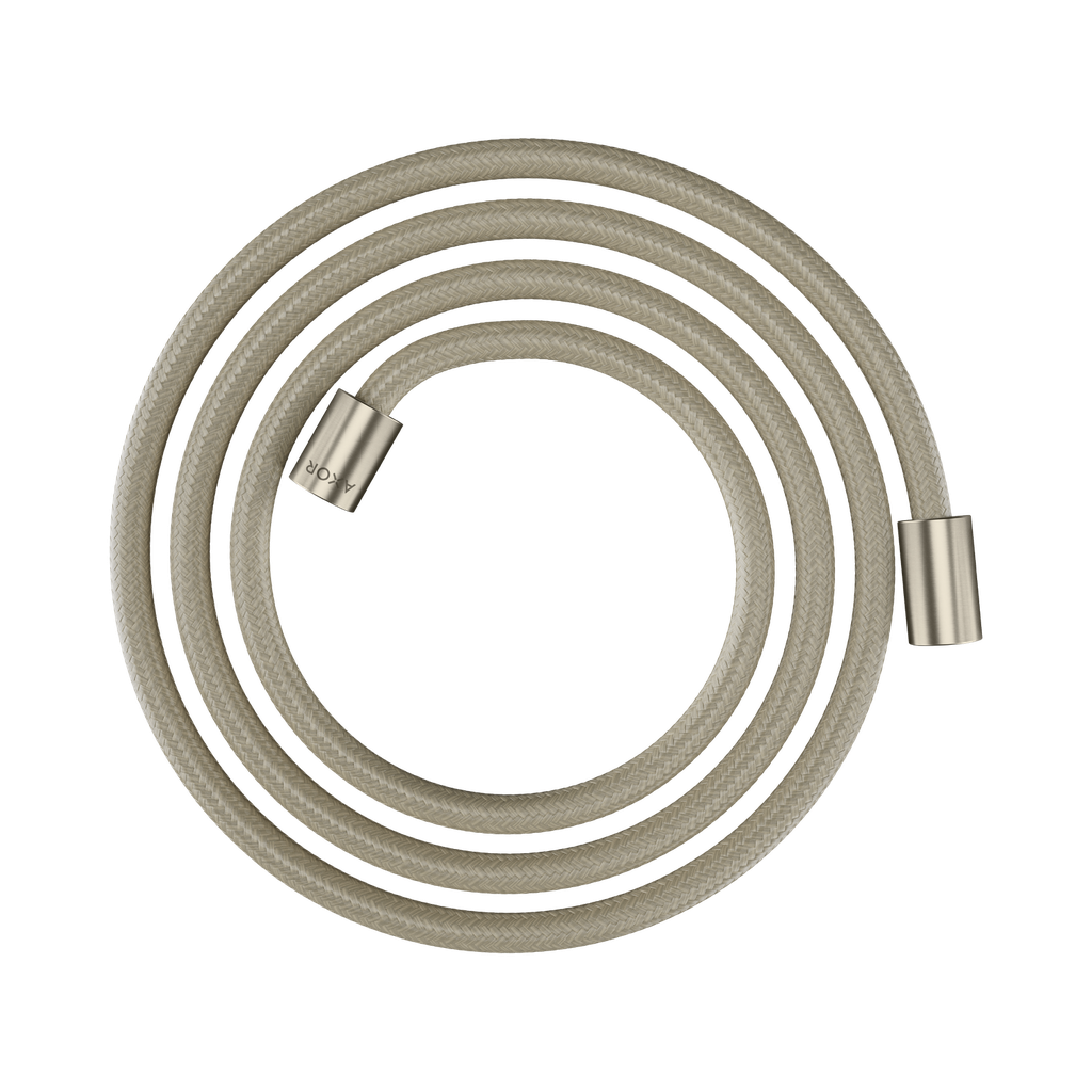 Hansgrohe 28291820 Axor Textile Hose With Cylindrical Nut 79" Brushed Nickel