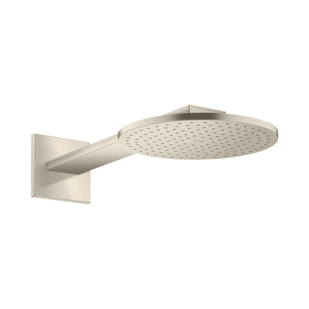 Hansgrohe 35296821 Axor Showerhead 250 2-Jet with Showerarm Trim Brushed Nickel