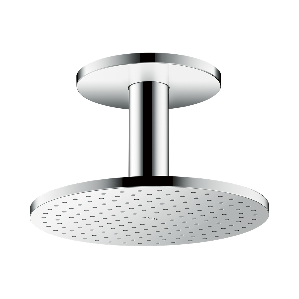 Hansgrohe 35297001 Axor Showerhead 250 2-Jet with Ceiling Connection Chrome