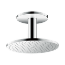 Hansgrohe 35297001 Axor Showerhead 250 2-Jet with Ceiling Connection Chrome