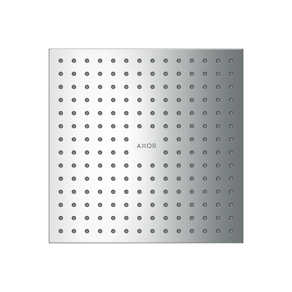 Hansgrohe 35313001 Axor Showerhead 250 Square 2-Jet Chrome