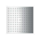 Hansgrohe 35313001 Axor Showerhead 250 Square 2-Jet Chrome