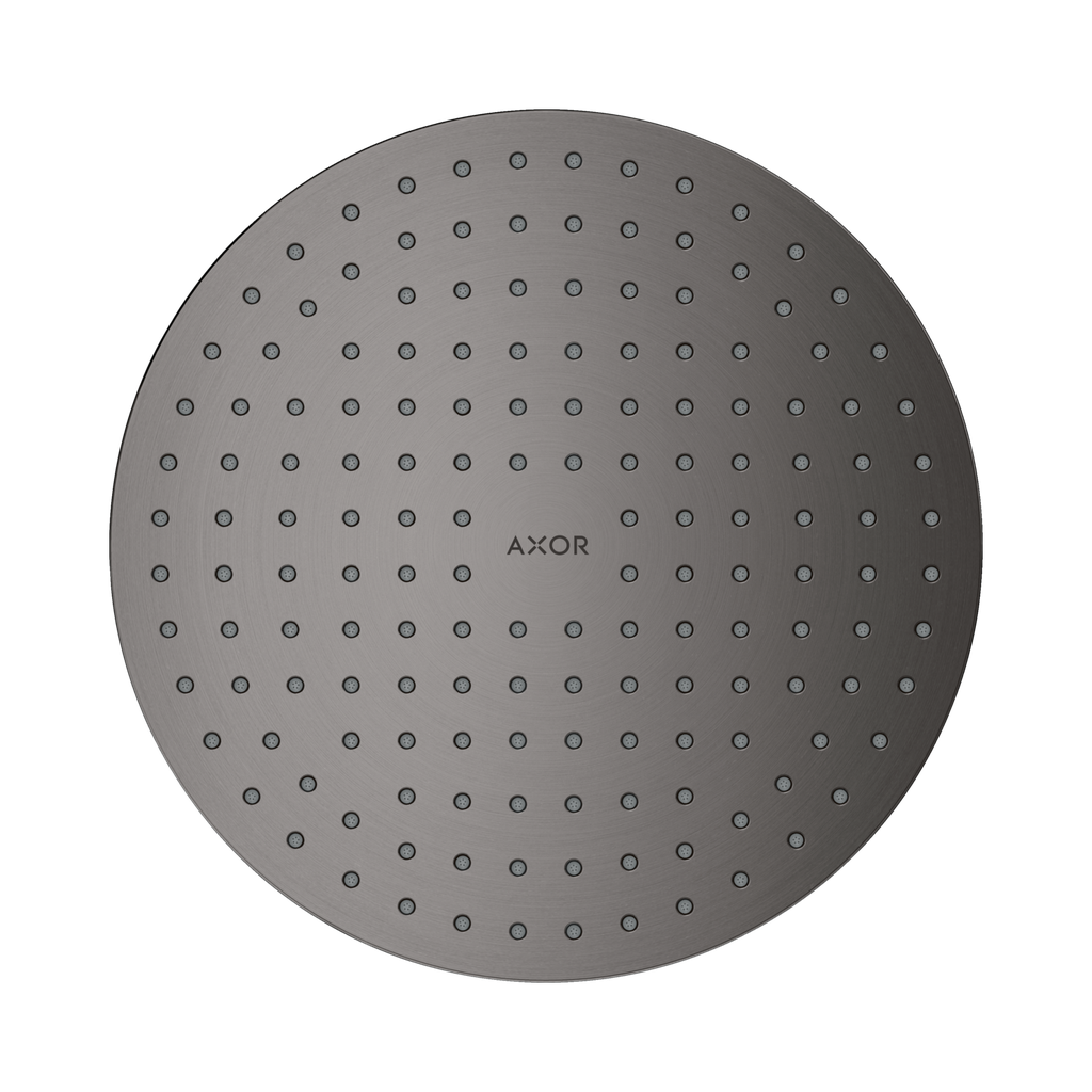 Hansgrohe 35366341 Axor Ceiling Mount Showerhead 250 2-Jet Brushed Black Chrome