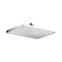 Hansgrohe 35370001 Axor Showerhead Square 245/185 1-Jet Chrome