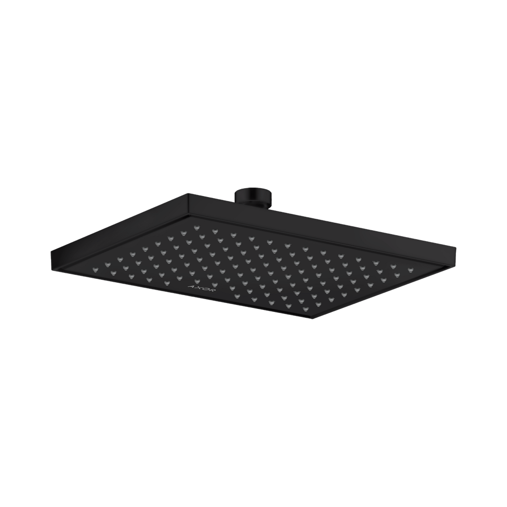 Hansgrohe 35371671 Axor Showerhead Square 245/185 1-Jet Matte Black