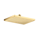 Hansgrohe 35372251 Axor Showerhead Square 245/185 1-Jet Brushed Gold Optic