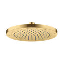 Hansgrohe 35384251 Axor Showerhead 245 1-Jet Brushed Gold Optic