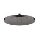 Hansgrohe 35384341 Axor Showerhead 245 1-Jet Brushed Black Chrome