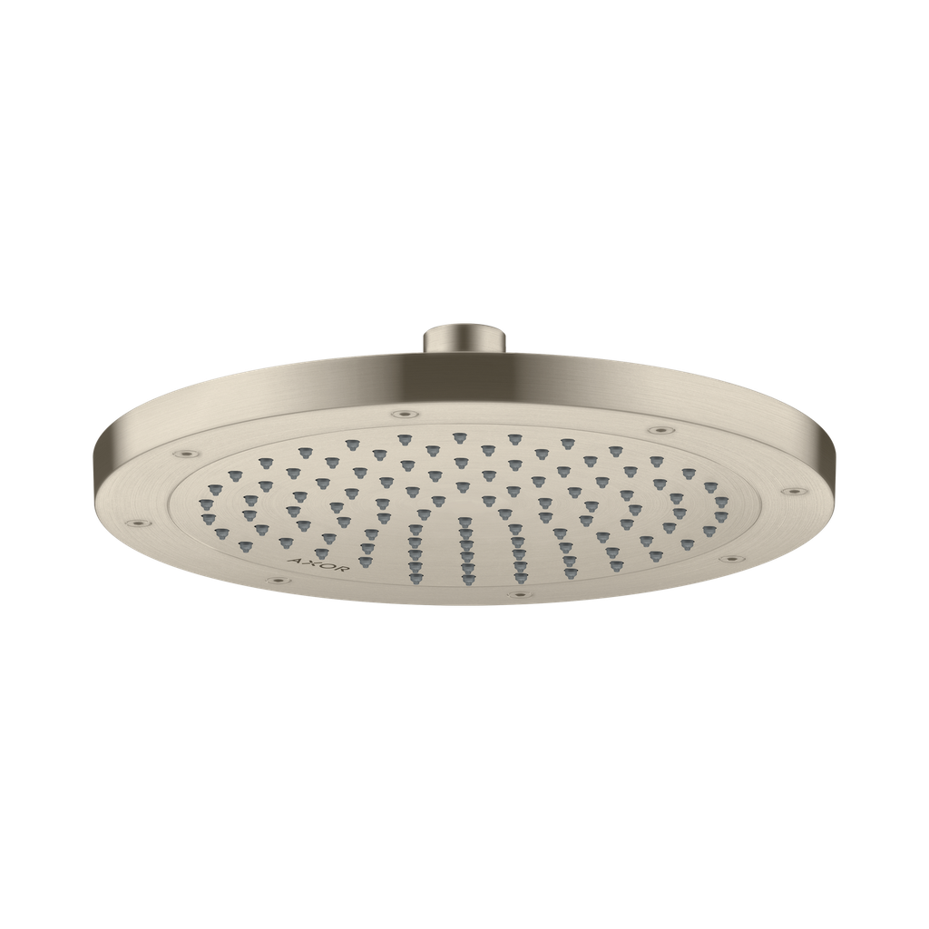 Hansgrohe 35384821 Axor Showerhead 245 1-Jet Brushed Nickel