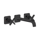 Hansgrohe 36107671 Axor Citterio Wall Mounted Widespread Faucet Trim Matte Black