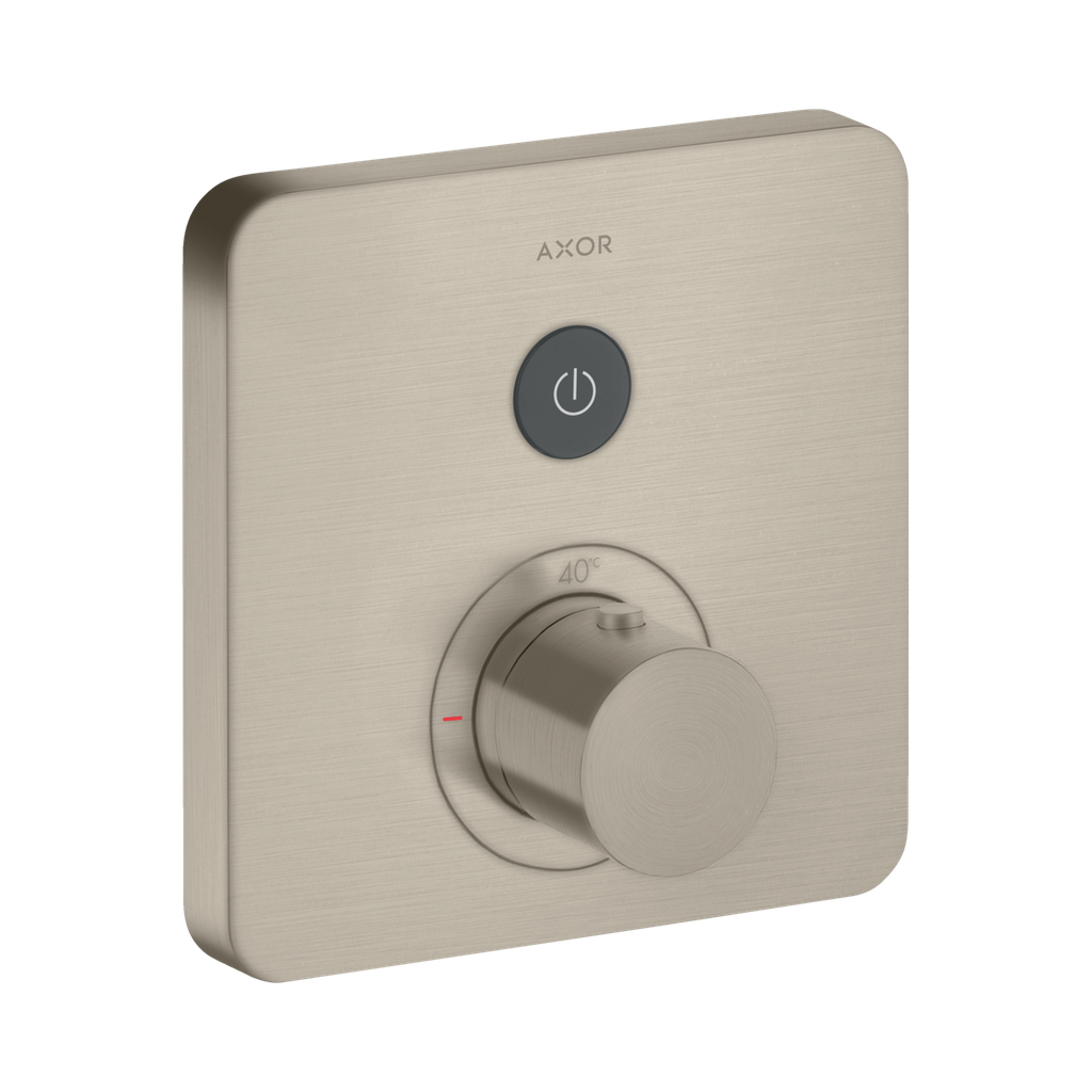Hansgrohe 36705821 Axor Thermostatic Trim Softcube Brushed Nickel