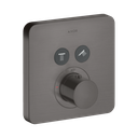 Hansgrohe 36707341 Axor Thermostatic Trim Softcube Brushed Black Chrome