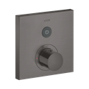 Hansgrohe 36714341 Axor ShowerSelect Thermostatic Square Trim Brushed Black Chrome