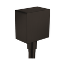 Hansgrohe 36732671 Axor Wall Outlet Square With Check Valves Matte Black