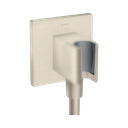 Hansgrohe 36734821 Axor Wall Outlet Square Handshower Holder Brushed Nickel