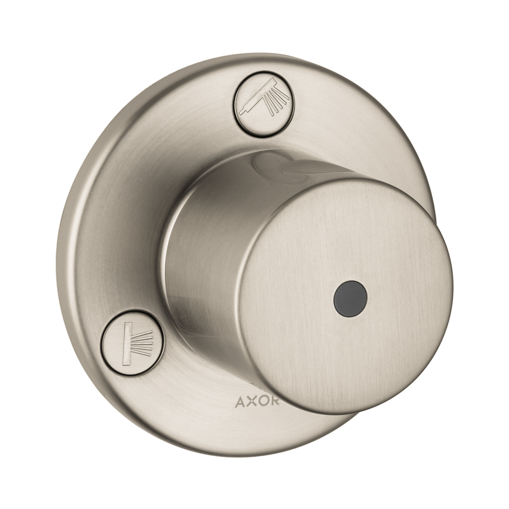 Hansgrohe 38934821 Axor Uno Trio Quattro Diverter Trim Brushed Nickel