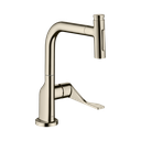 Hansgrohe 39863831 Axor Citterio Kitchen Faucet Select 2-Spray Polished Nickel