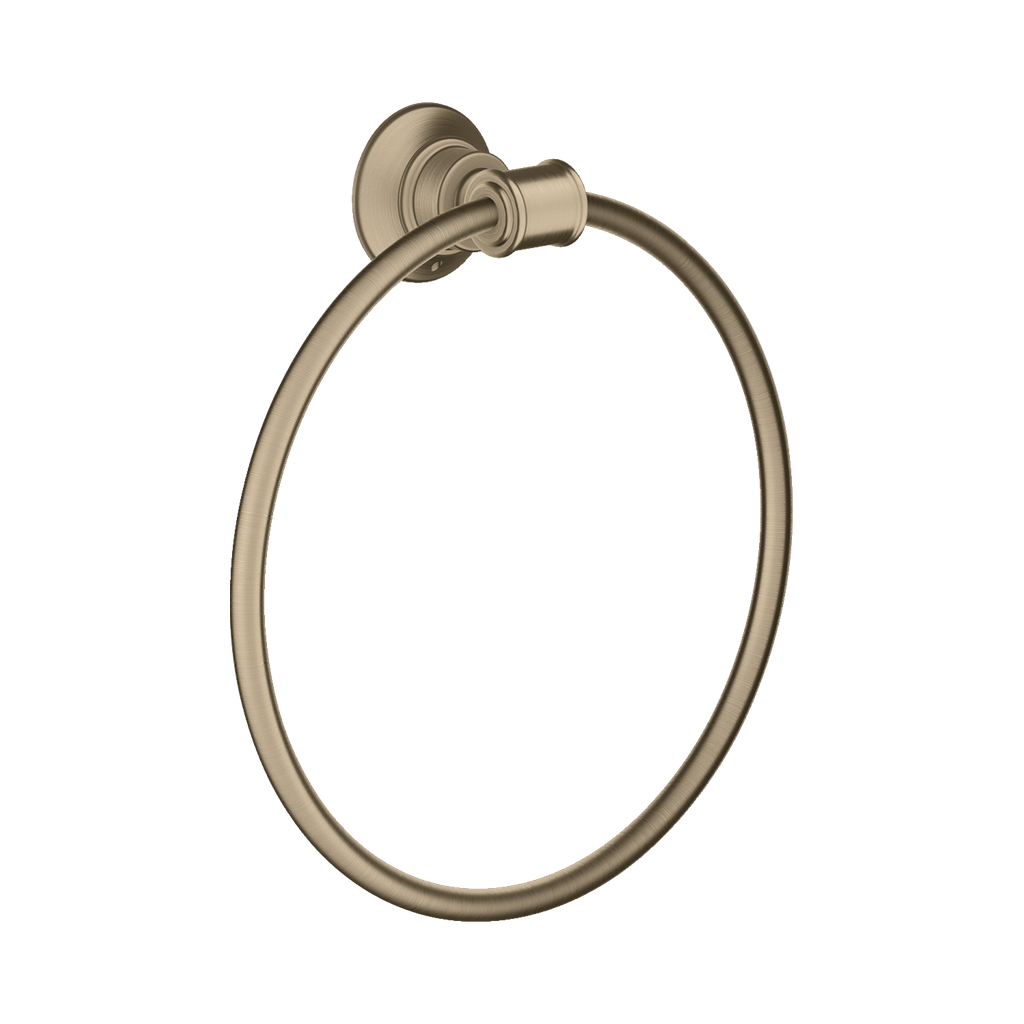 Hansgrohe 42021820 Axor Montreux Towel Ring Brushed Nickel