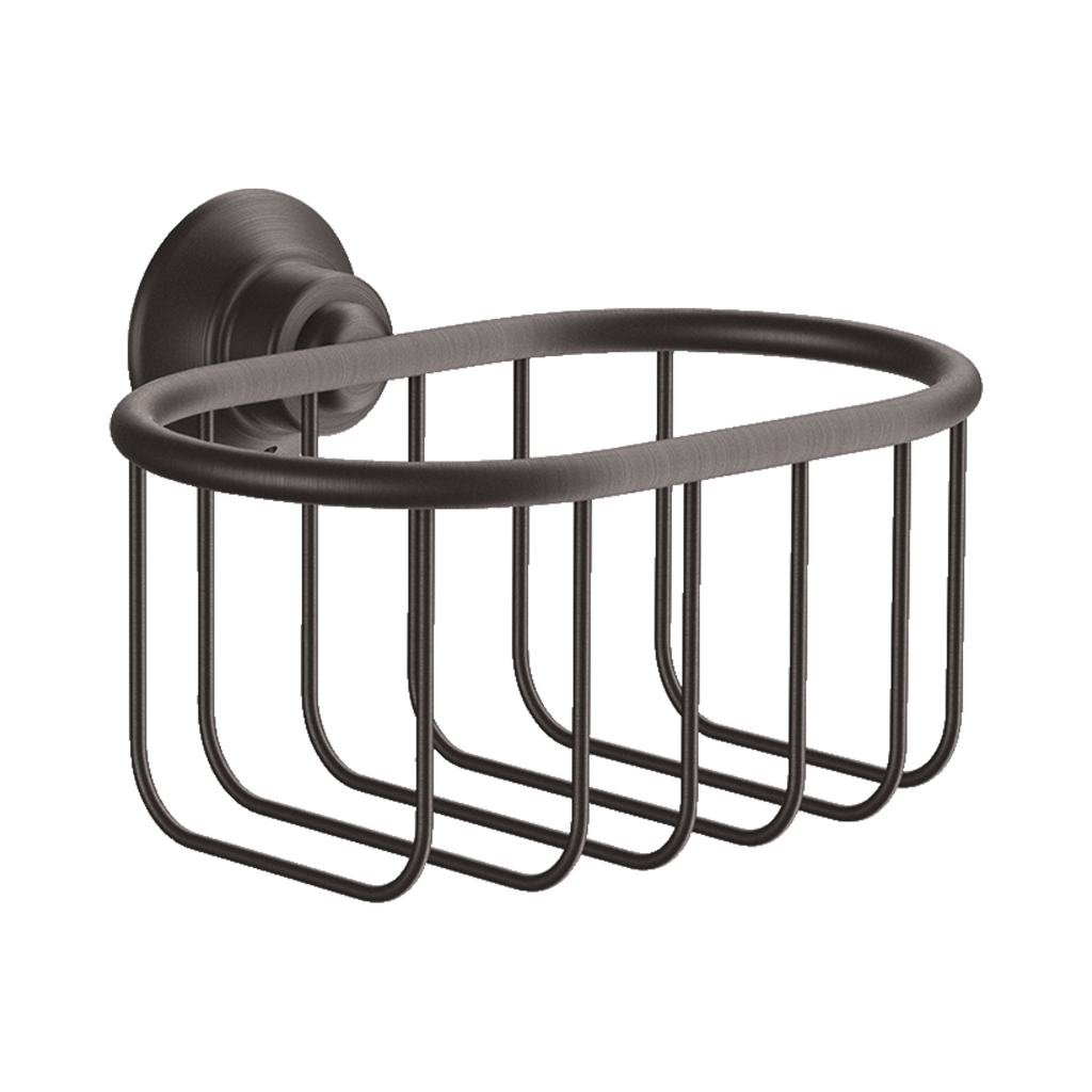 Hansgrohe 42065340 Axor Montreux Wall Mount Soap Dish Brushed Black Chrome