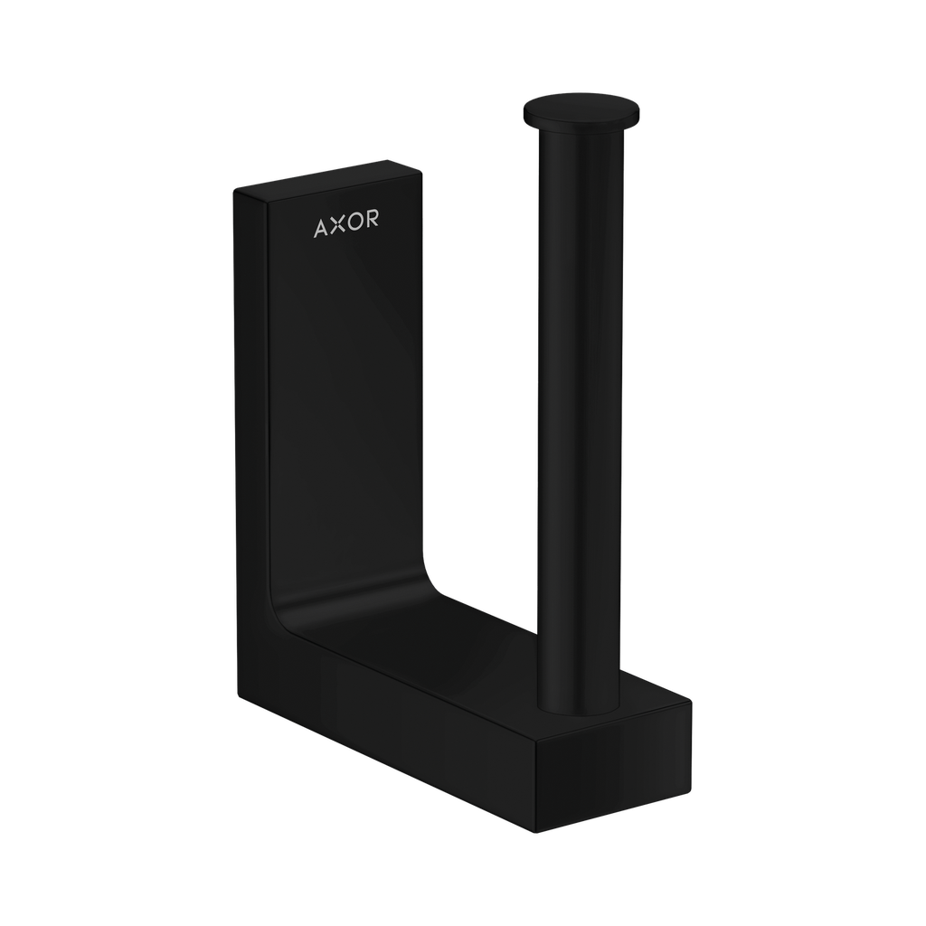 Hansgrohe 42654670 Axor Universal Rectangular Spare Roll Holder Matte Black