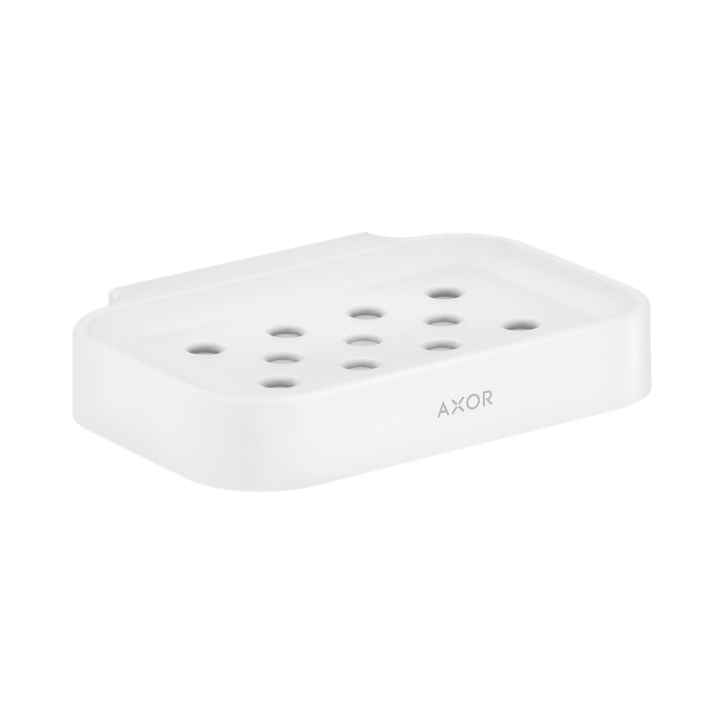 Hansgrohe 42805700 Axor Universal Circular Soap Dish Matte White