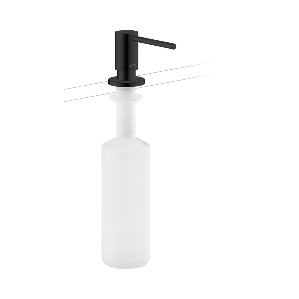 Hansgrohe 42818671 Axor Uno Soap Dispenser Matte Black