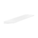 Hansgrohe 42844700 Axor Universal Circular Shelf 16" Matte White