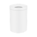 Hansgrohe 42872700 Axor Universal Circular Waste Bin Matte White