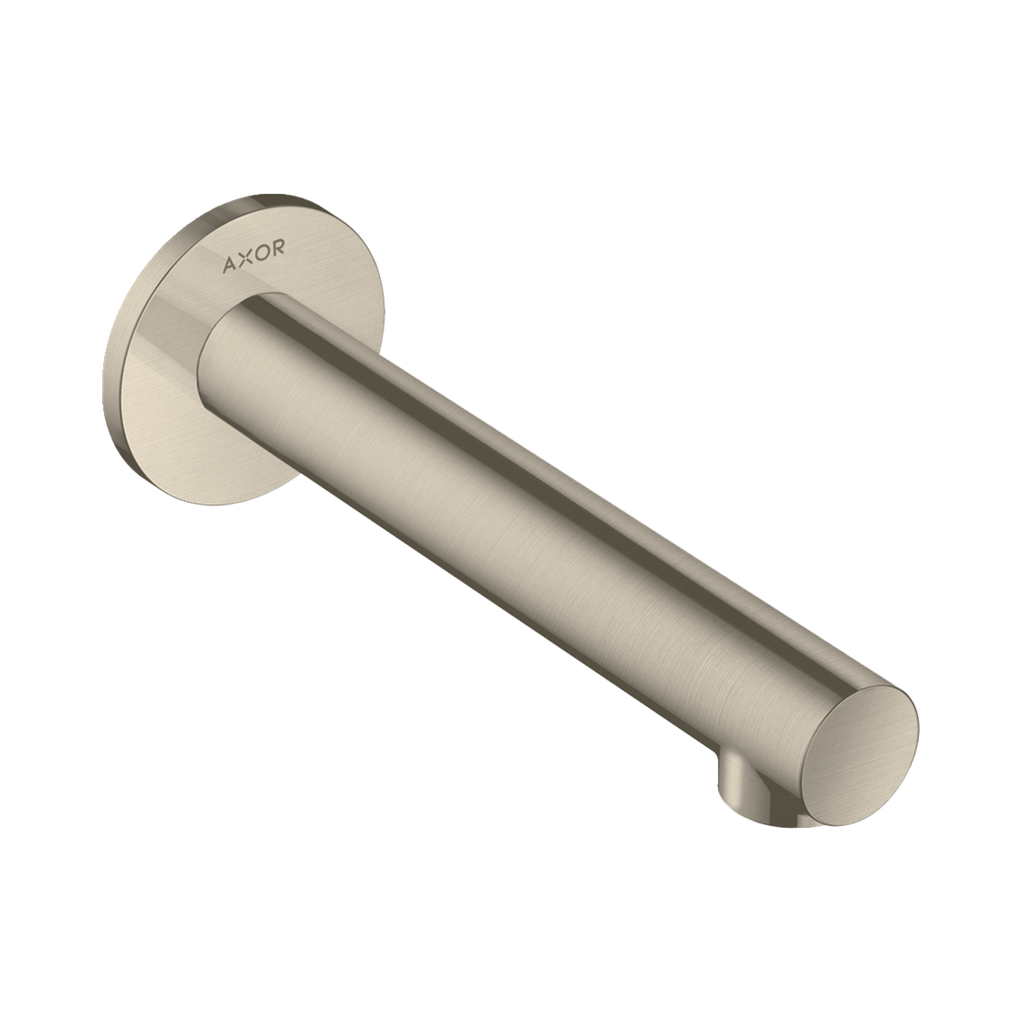Hansgrohe 45410821 Axor Uno Tub Spout Straight Brushed Nickel