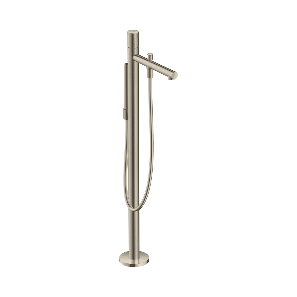 Hansgrohe 45416821 Axor Uno Freestanding Tub Filler Trim Brushed Nickel