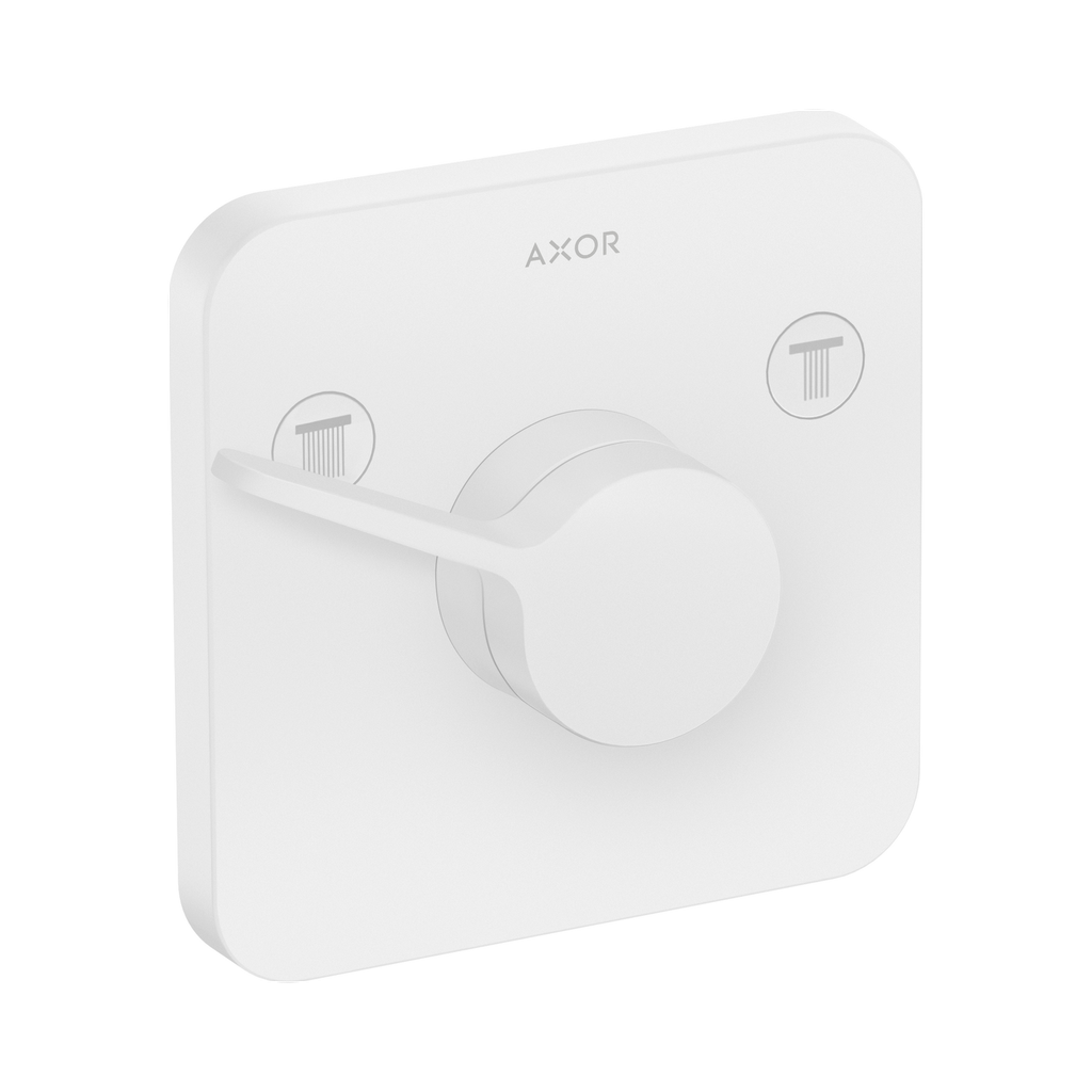 Hansgrohe 45772701 Axor One Showerhead Diverter Trim Matte White